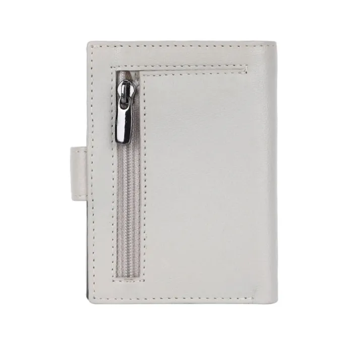Valenta Card Wallet Leather MagSafe Luxe off white
