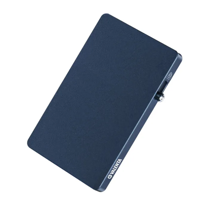 Valenta Cardprotector Aluminium Magsafe blue titanium