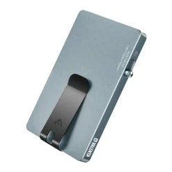 Valenta Cardprotector Aluminium Magsafe with Money Clip grey