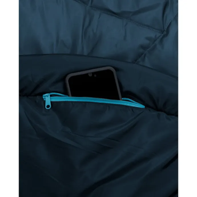 Vaude Sioux Sleepingbag 400 XL II SYN Zip Left baltic sea