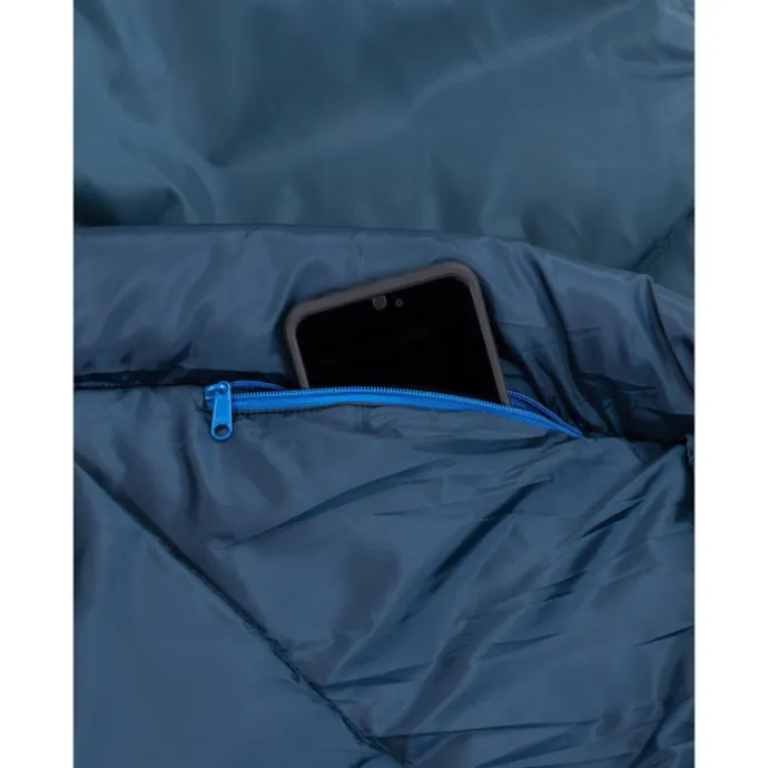 Vaude Sioux Sleepingbag 800 S II SYN Zip Left baltic sea