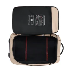 Vaude Takutea Wheels Trolley 65 linen