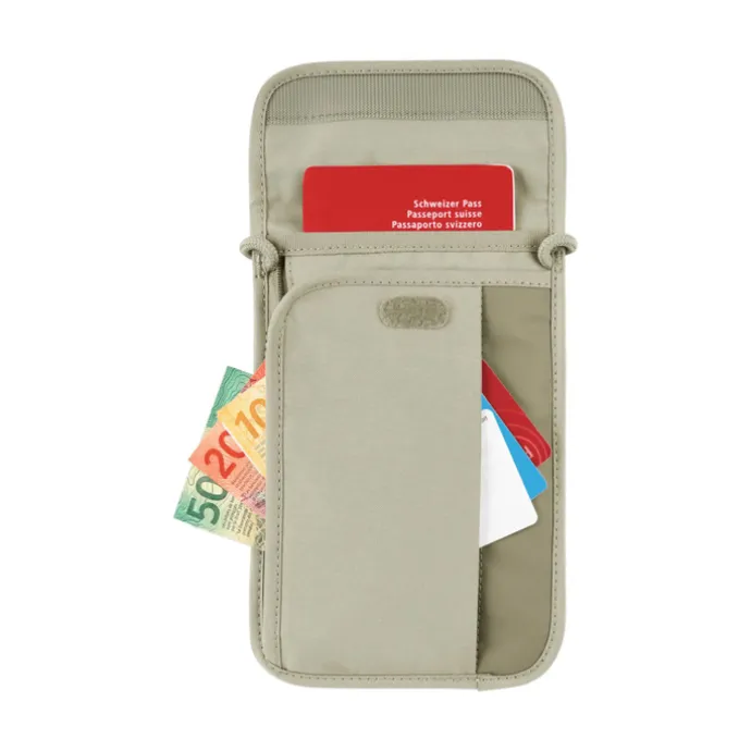 Victorinox Travel Essentials Security Neck Pouch sand beige
