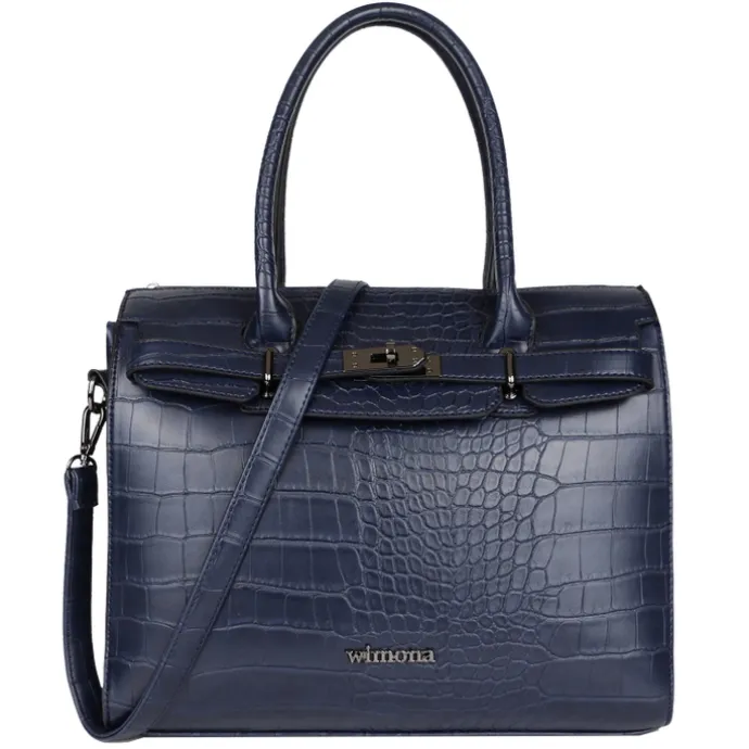 Wimona Liona Dames Laptopbag dark blue