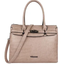 Wimona Liona Dames Laptopbag taupe