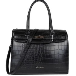 Wimona Liona Dames Laptopbag black