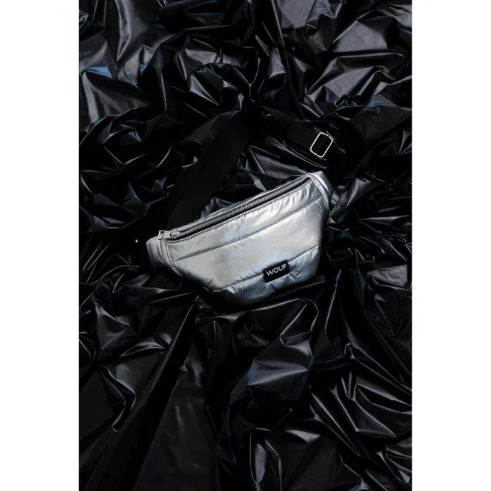 Wouf Silver Glossy Waistbag multi