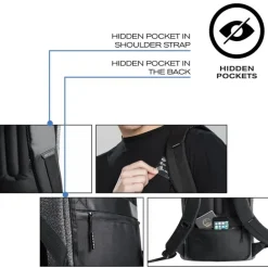 XD Design Bobby Urban Lite Anti-Diefstal Rugzak grey