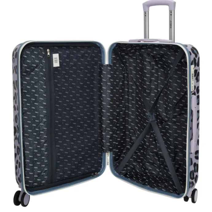 Zebra Trends Animal Travel Trolley M panther lila