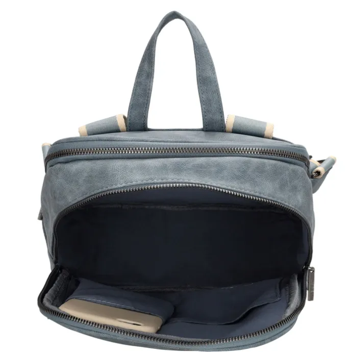 Zebra Trends Cynthia Backpack jeansblue
