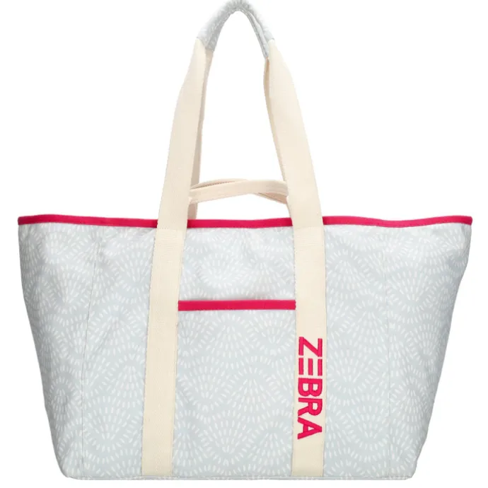 Zebra Trends Elise Beachbag lightblue