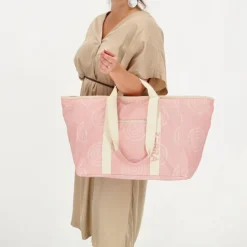 Zebra Trends Elise Beachbag pink boho