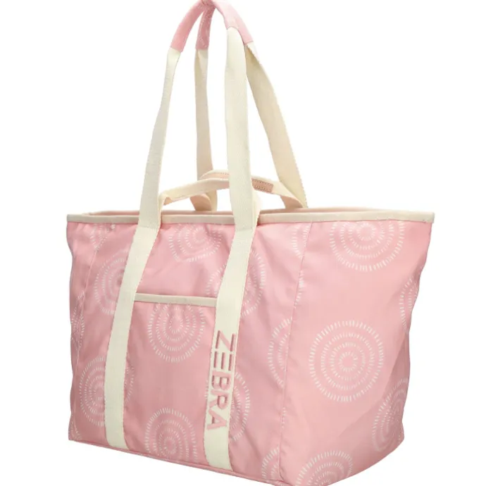 Zebra Trends Elise Beachbag pink boho