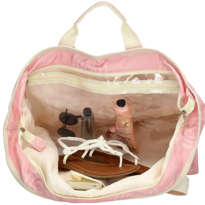 Zebra Trends Elise Beachbag pink boho