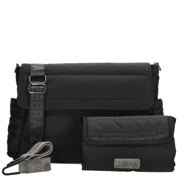 Zebra Trends Elske Diaperbag black