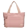 Zebra Trends Elske Puffer Mom Bag old rose