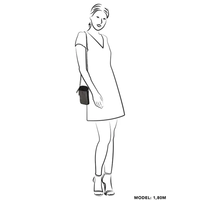 Zebra Trends Elske Telefoontasje zwart