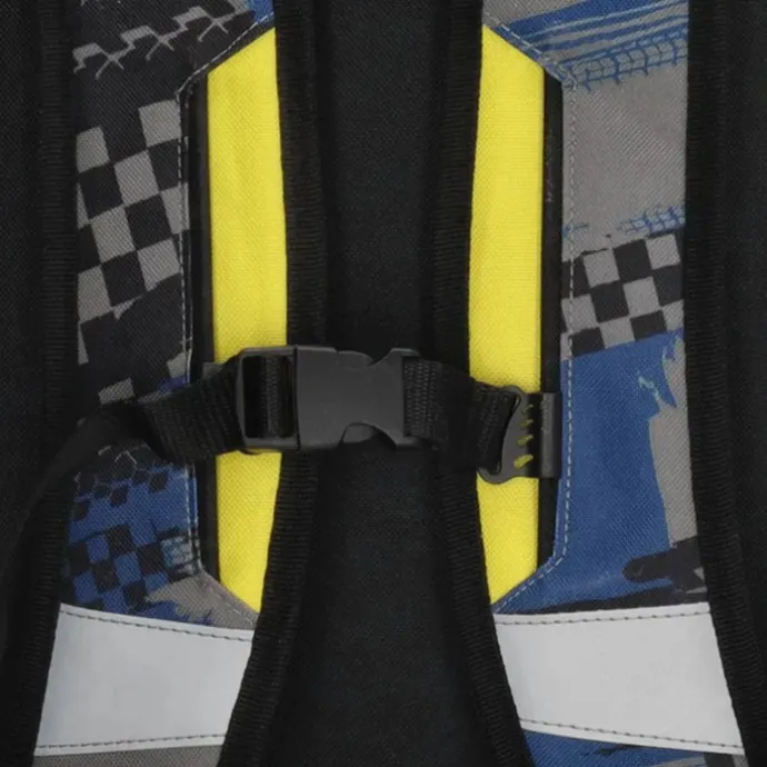 Zebra Trends Finn Rugzak zwart-donkerblauw