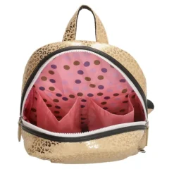 Zebra Trends Girls Leopard Rugzak goud