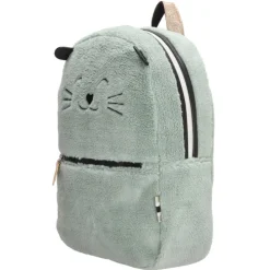 Zebra Trends Girls Rugzak Teddy Cat mint