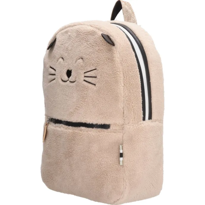 Zebra Trends Girls Rugzak Teddy Cat creme