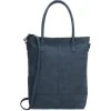 Zebra Trends Kartel Met Rits Shopper jeansblauw