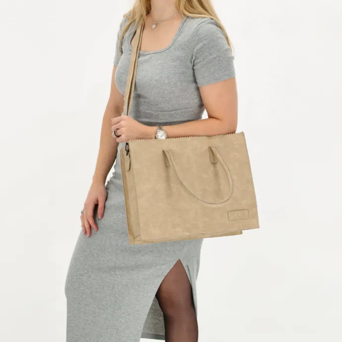 Zebra Trends Lisa Shopper taupe