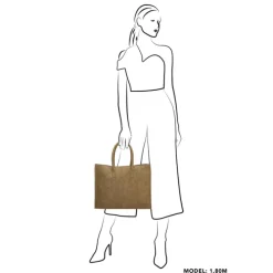 Zebra Trends Lisa XL Shopper olijfgroen