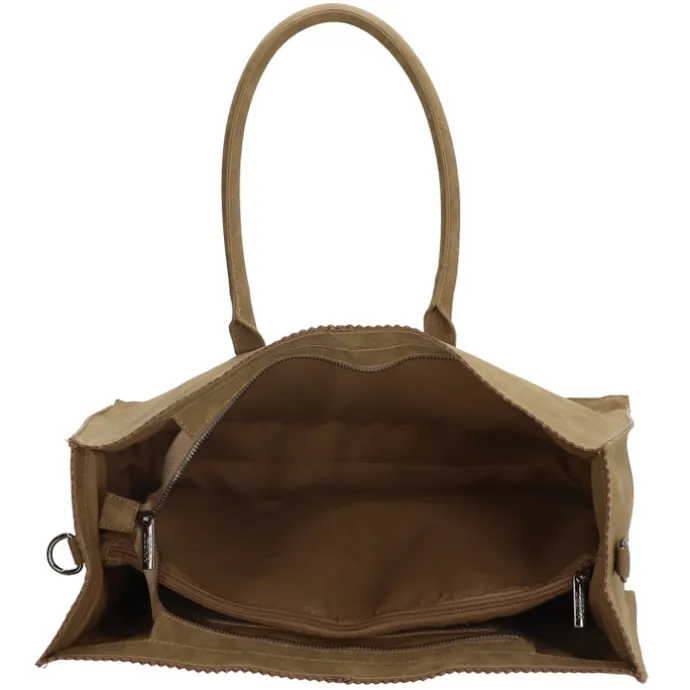 Zebra Trends Lisa XL Shopper olijfgroen
