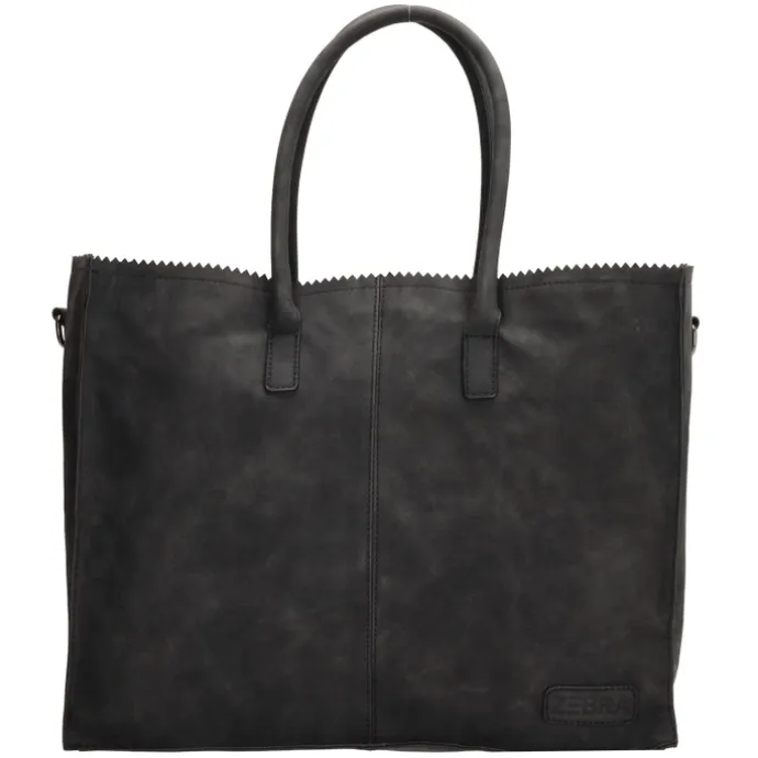 Zebra Trends Lisa XL Shopper zwart
