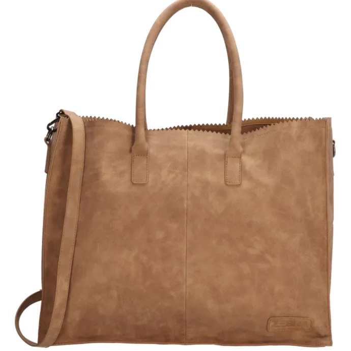Zebra Trends Lisa XL Shopper camel