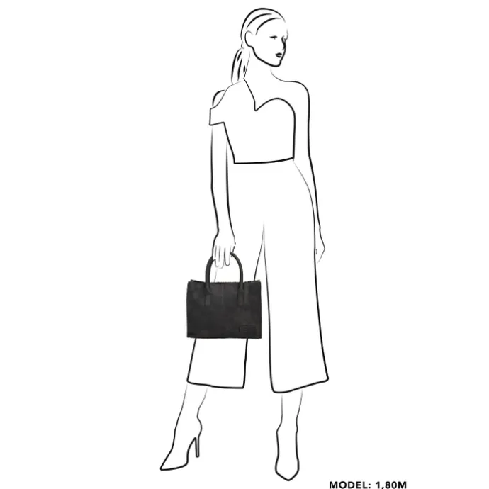 Zebra Trends Lisa XS Handtas zwart