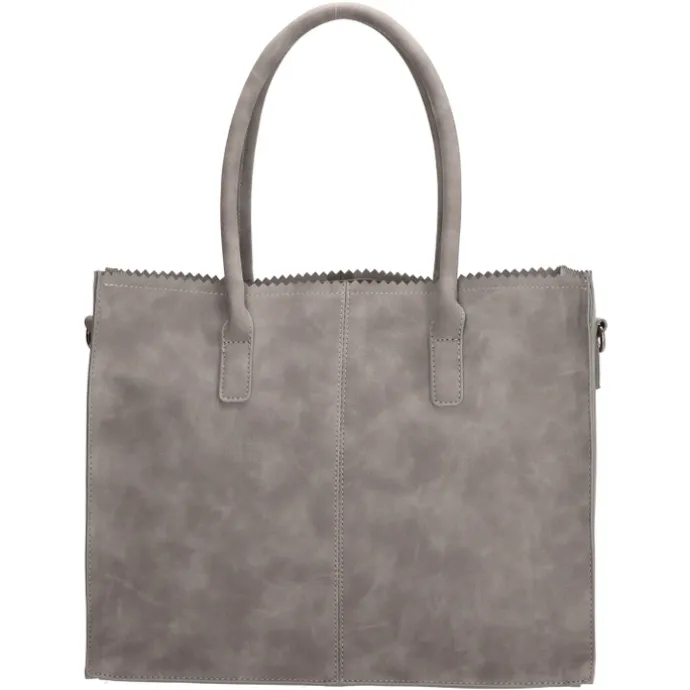 Zebra Trends Natural Bag Lisa Shopper middengrijs