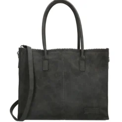 Zebra Trends Natural Bag Lisa Shopper zwart