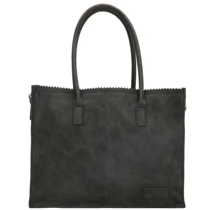 Zebra Trends Natural Bag Lisa Shopper zwart