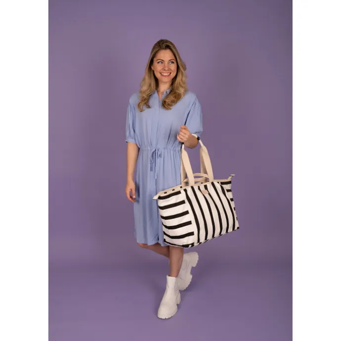 Zebra Trends Richelle Beachbag multi fuchsia