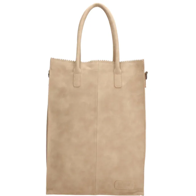 Zebra Trends Rosa Shopper 14 inch zand