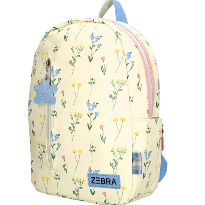 Zebra Trends Saar Backpack creme flowers