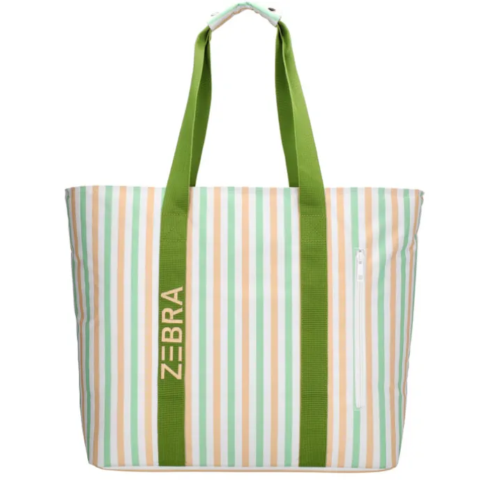 Zebra Trends Sally Beach Cooling Bag retro stripes