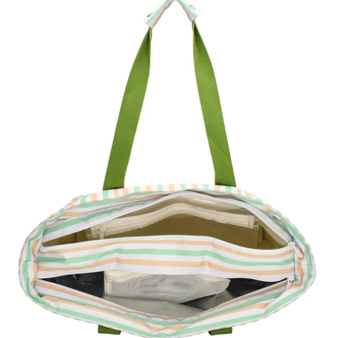 Zebra Trends Sally Beach Cooling Bag retro stripes