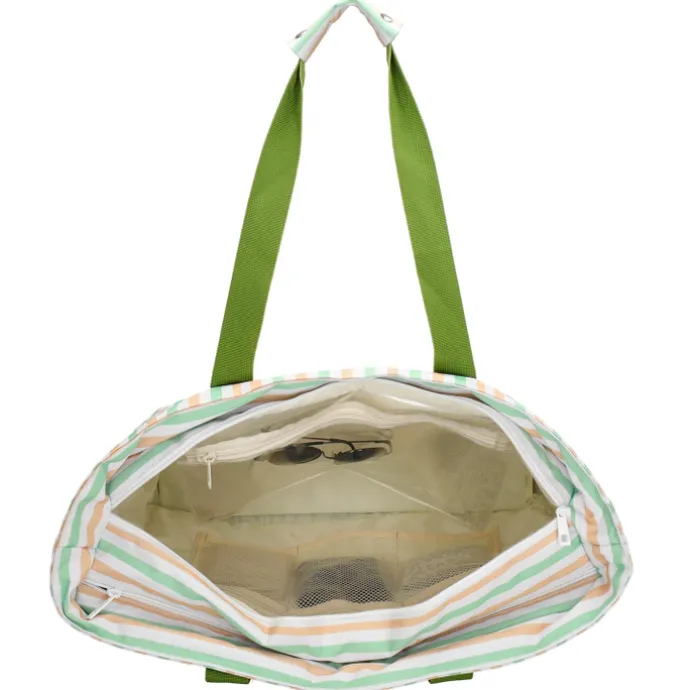 Zebra Trends Sally Beach Cooling Bag retro stripes