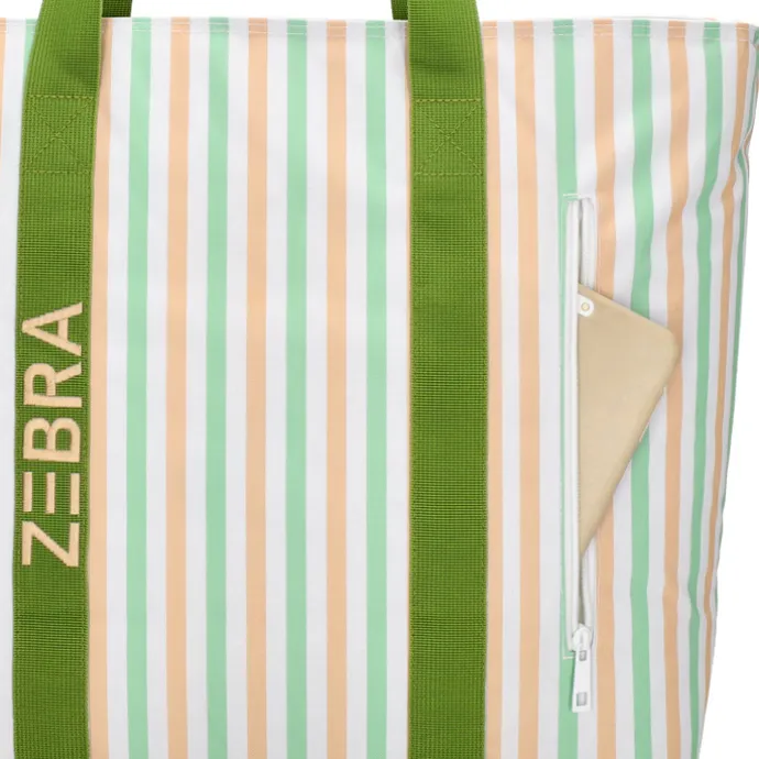 Zebra Trends Sally Beach Cooling Bag retro stripes