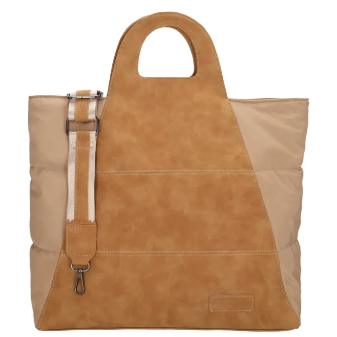 Zebra Trends Selene Handbag Shoulderbag camel