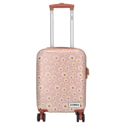 Zebra Trends Travel Kinderkoffer lichtroze
