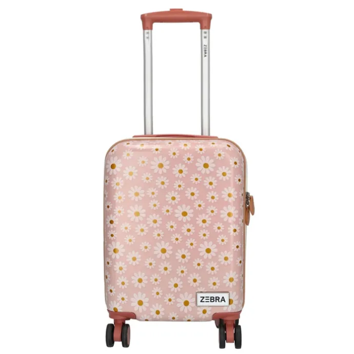 Zebra Trends Travel Kinderkoffer lichtroze