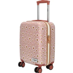 Zebra Trends Travel Kinderkoffer lichtroze