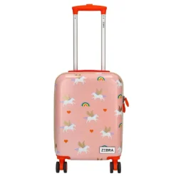 Zebra Trends Travel Kinderkoffer roze